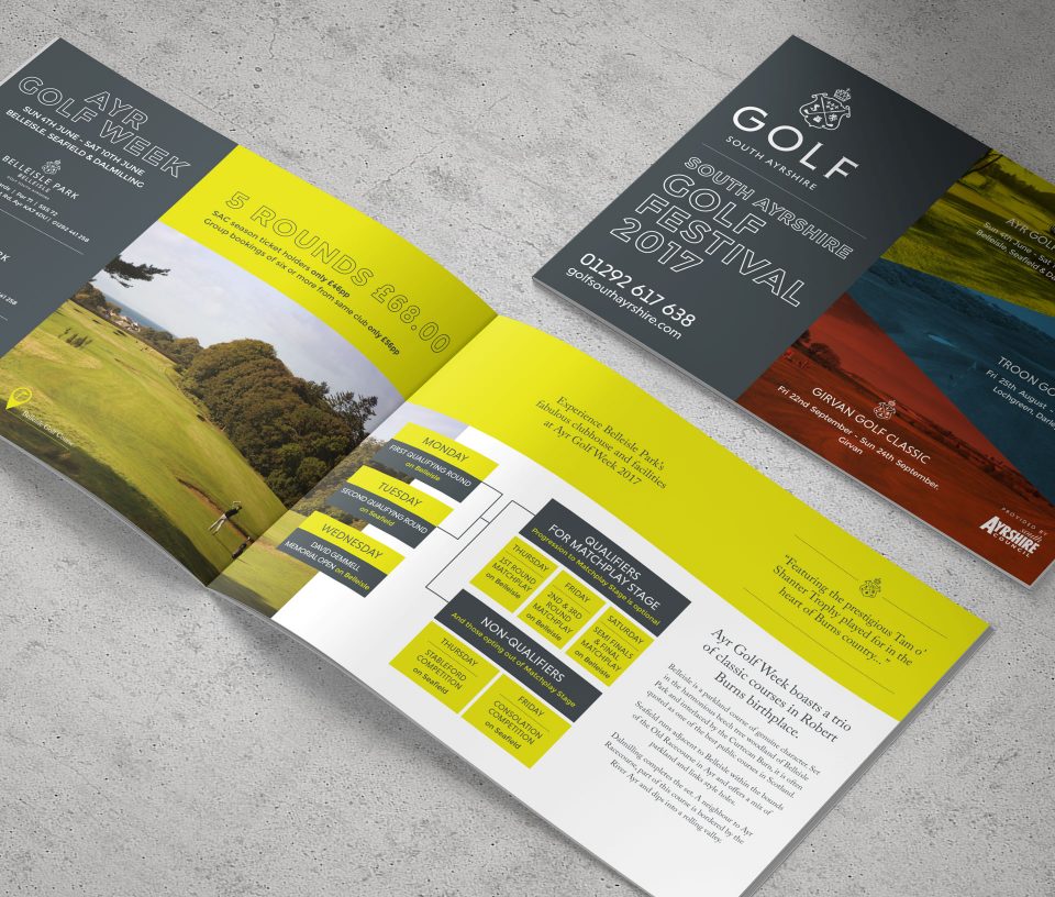 South Ayrshire Golf Brochure